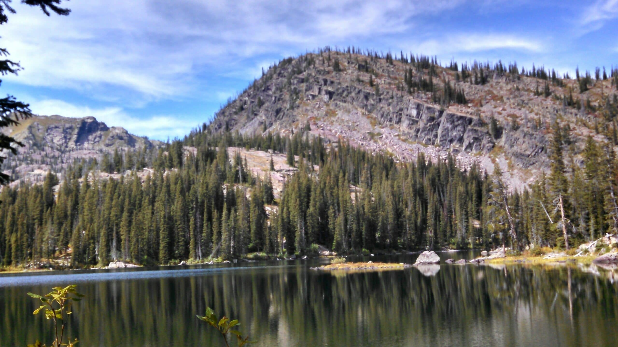 Crescent Lake Mission Mountains