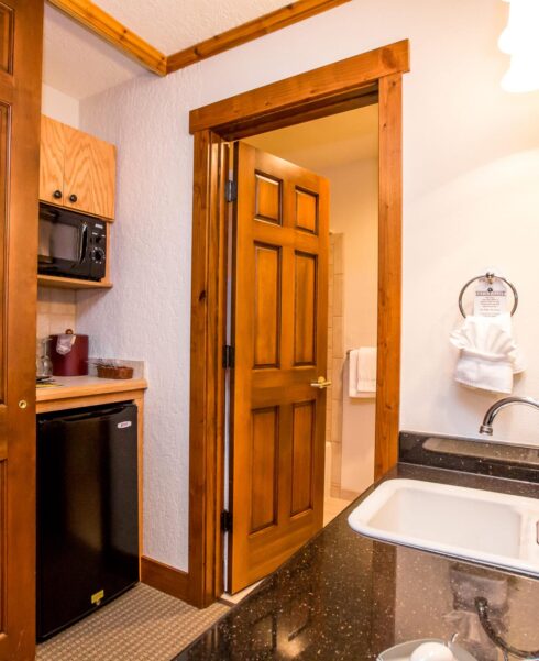 Lodge Room - outside sink